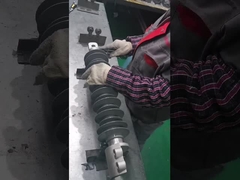 3KV~25KV कम्पोजिट रबर रेलवे इन्सुलेटर हाई टियर रेसिस्टेंस ट्रेन इन्सुलेटर