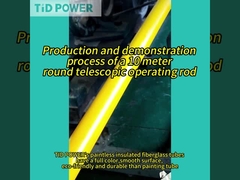 विश्वसनीय दूरबीन विशेषताओं के साथ आईईसी मानक लाइव लाइन उपकरण गर्म छड़ें